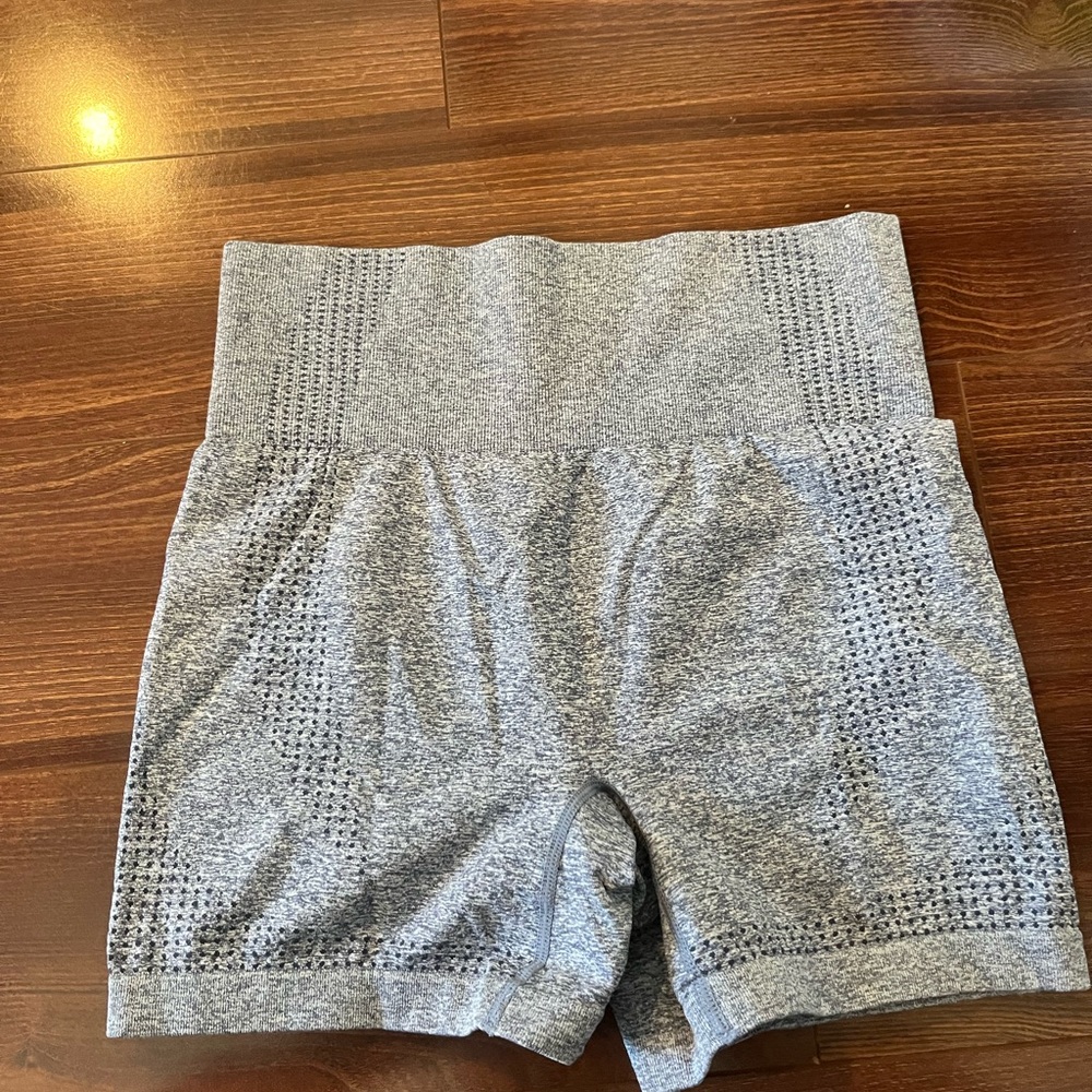Grey gym shorts